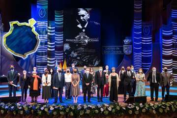 Ceremonia de entrega de Honores y Distinciones 2020 de Gran Canaria/TA.